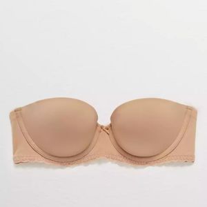 Aerie Real Happy Strapless Pushup Bra